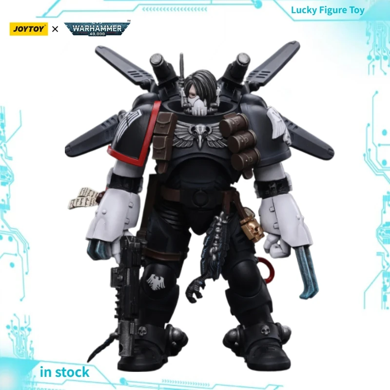 

【Оригинал】Фигурка JOYTOY 1/18 Warhammer 40K: Мастер-капитан Кайван Шрайк из Отряда Рейвенгард, модель-игрушка