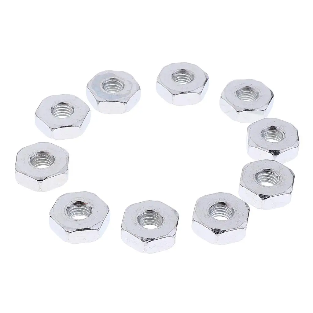 

Sturdy Chainsaw Guide Bar Nut Silver Metal Bar Nut Spare Chainsaw Parts for MS 210 MS 230