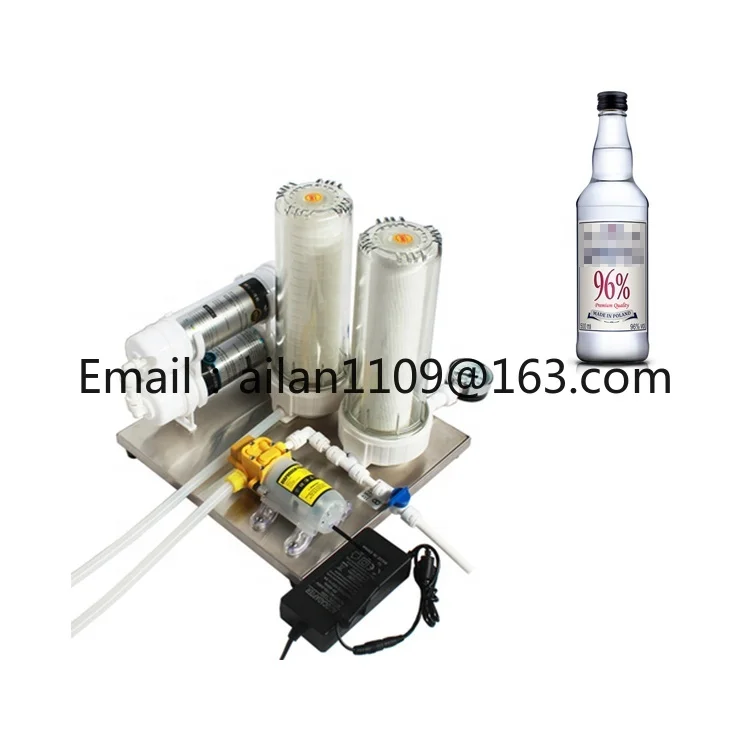 Small Wine Filtering Wand Cartridge Machine Decant Equipment Carbon Wine Filter for Home Use