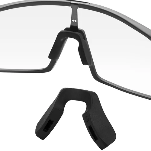 Imagen 2 del producto Almohadillas nasales negras de repuesto de goma de silicona E.O.S para Oakley Sutro Lite Sweep,Sutro Lite Sweep ventilado OO9465 marco multioplas