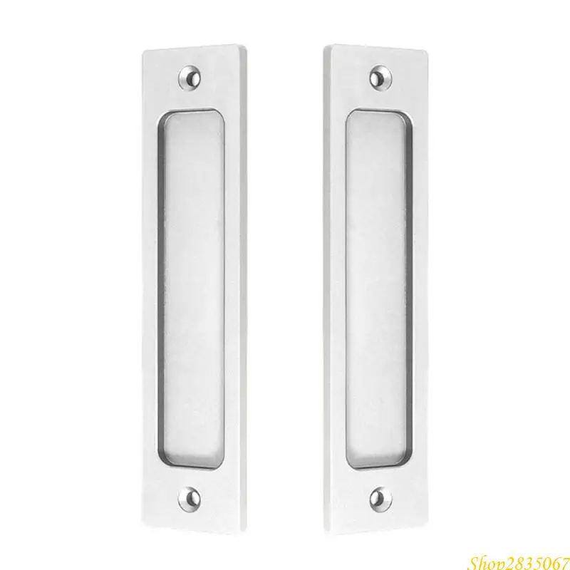 مقابض باب خزانة مربعة حديثة سبائك الزنك المتانة مقاومة للتآكل للمطبخ الحمام الأجهزة المنزلية 831F