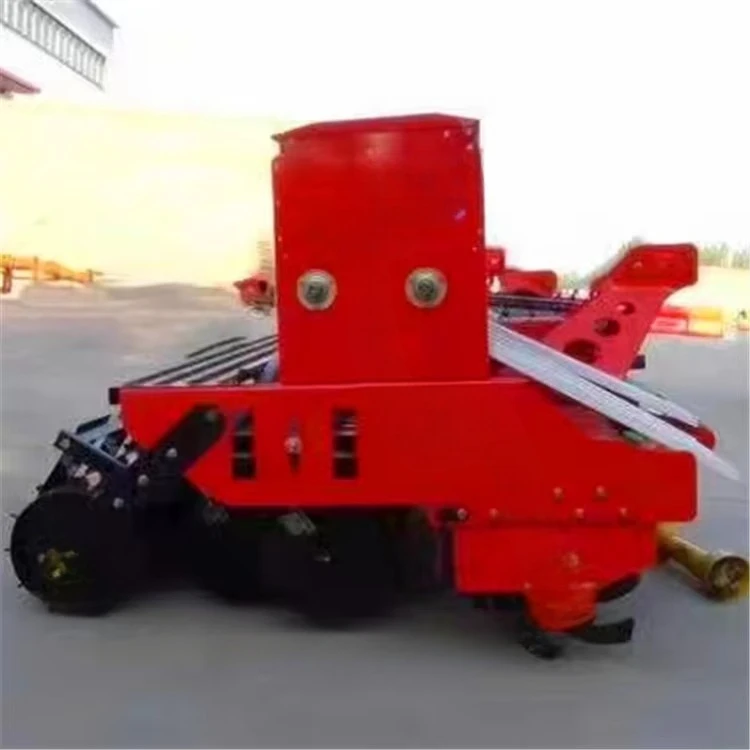 Multifunctional Row Rice Wheat Seed Drill Pasture Grass Seeder Machine Corn Soybean Peanut Rotary Tillage Fertilizing Seeder