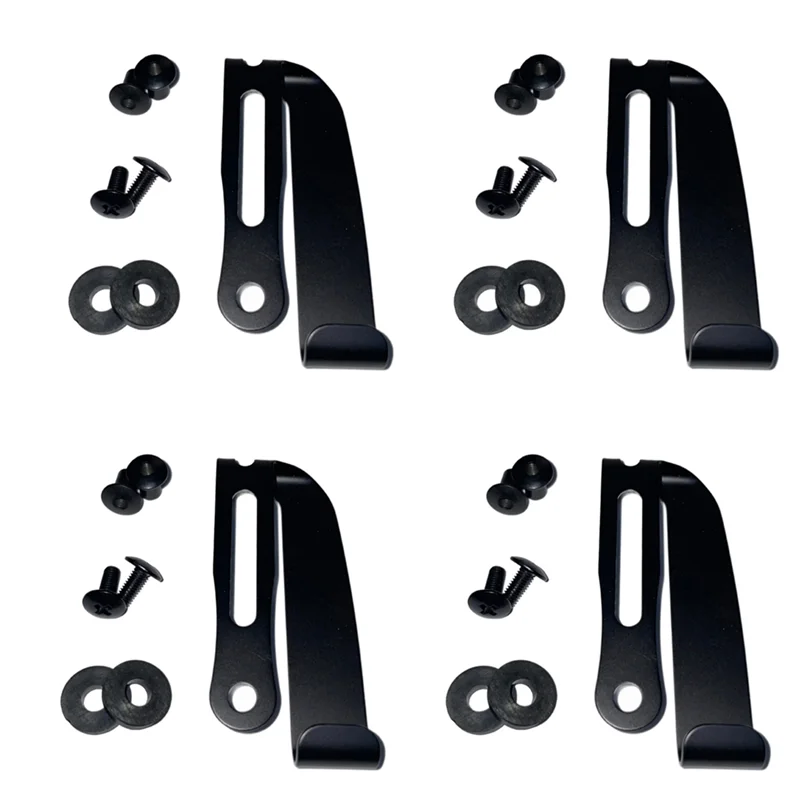 K untuk Klip Pembawa Sarung KYDEX-Klip Selubung K untuk Klip Pinggang Selubung K dengan Sekrup untuk Aksesori Alat A62X