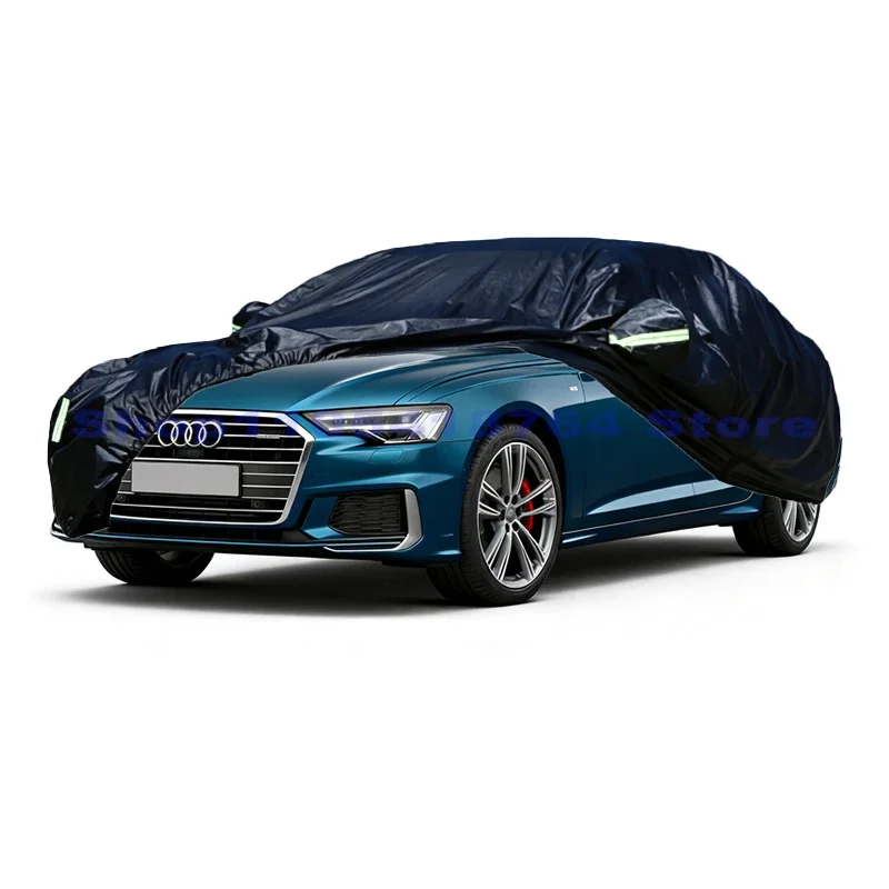 Car Cover Outdoor Protection Full Exterior Snow Cover Sunshade Dustproof Protection Cover For Audi A6
