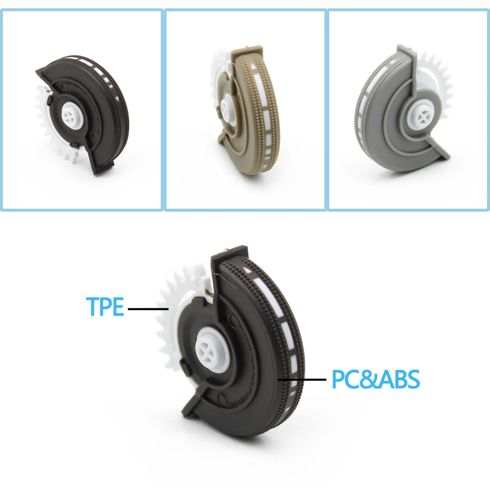 Car Rear Air Conditioning Air Vent Base Roller AC Vent Rolling Wheel For Mercedes BENZ C E GLK Class W204 W212 W207 X204