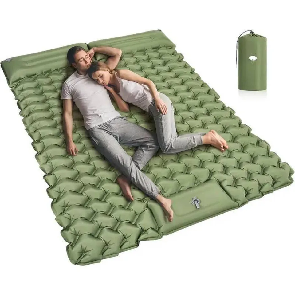 Outdoor Camping Pad Lightweight Compact Nylon Family Tent Mat Portable Easy To Store For Family Camping Hiking Backpacking