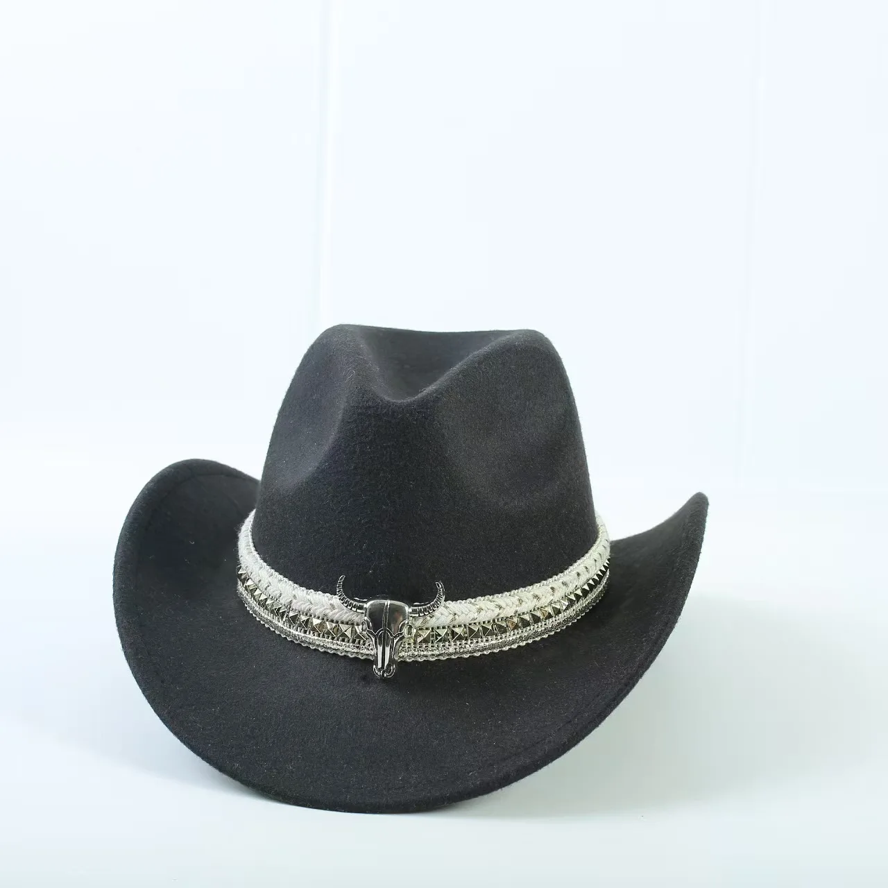 2026 1 Stück Neuer Herzförmiger Cowboy-Kopfschmuck Filzhut Neuer Outdoor-Hut für Männer und Frauen Ritterhut – Detail 15