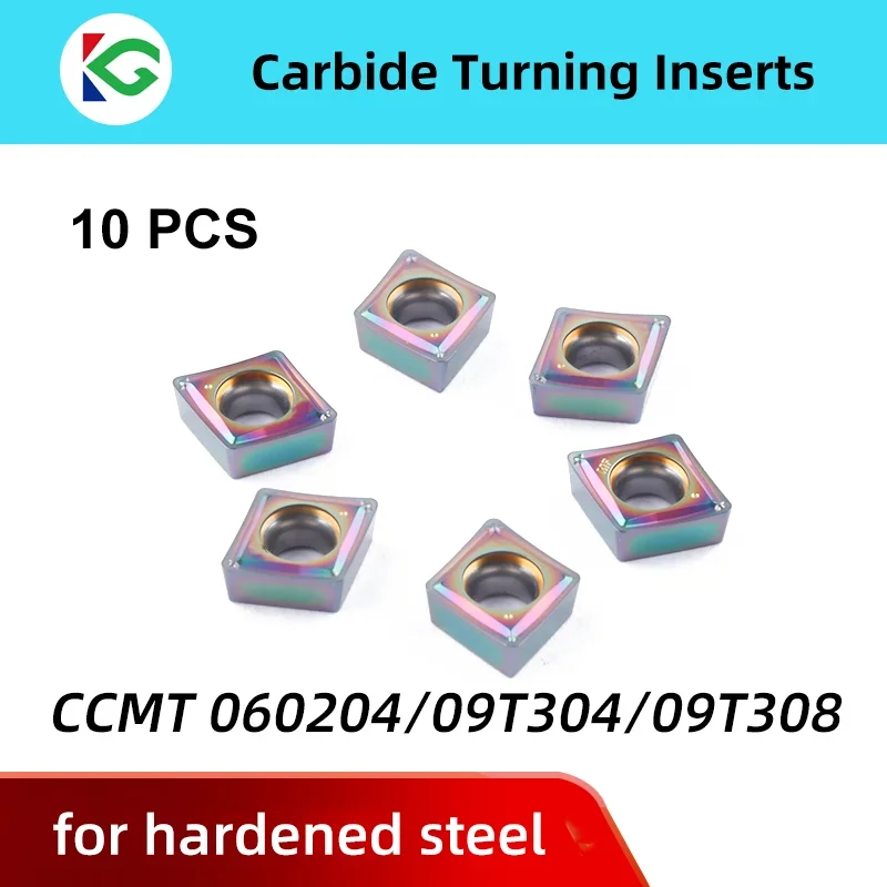 Carbide Insert para Aço Endurecido Torno Turning Tool Ccmt09t304 Ccmt060204 Ccmt09t308