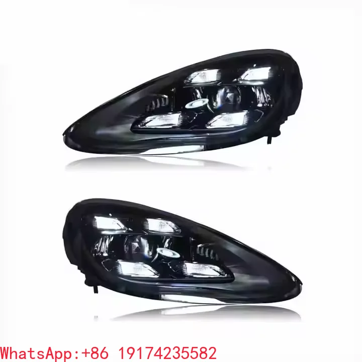 

ForDirect Matrix LED Headlights for Panamera 2010-2016 6000k Color Temperature Upgrade Headlamp