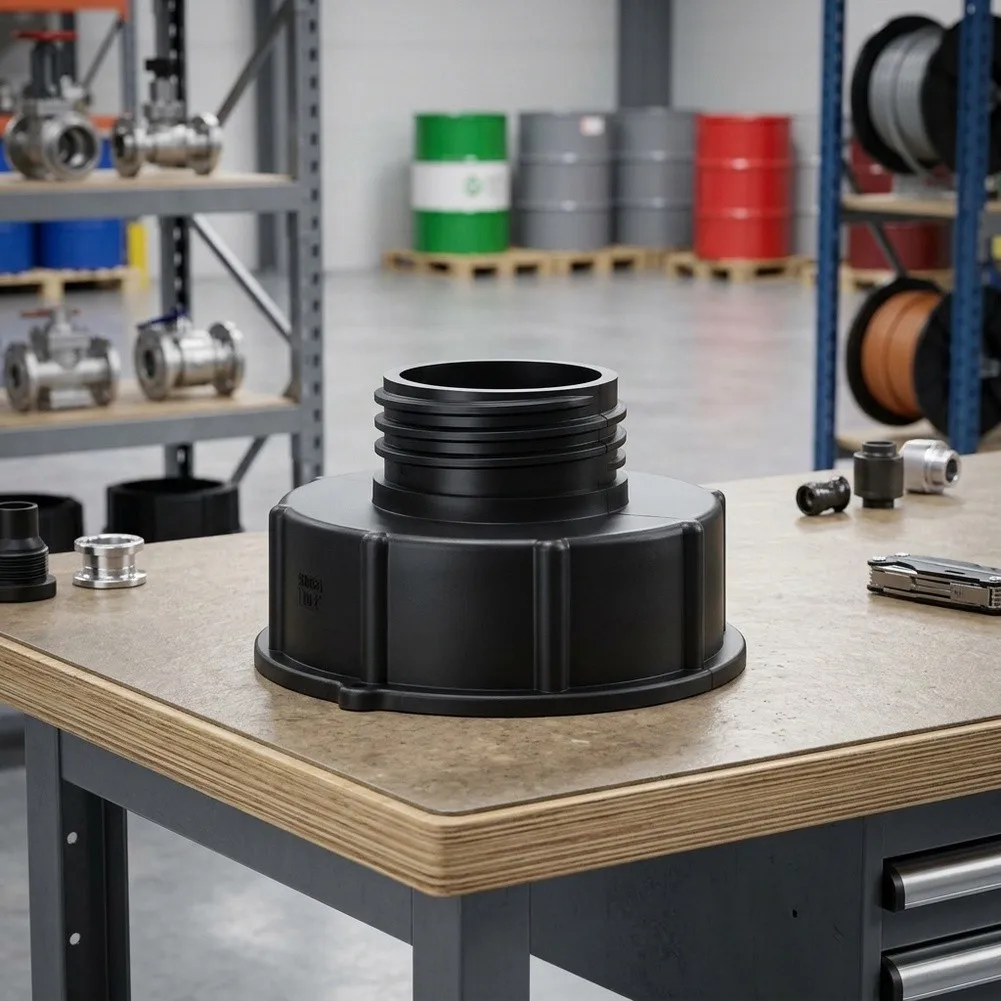 For Ton Box Connector For IBC Adapter for 100mm to 60mm Reduction and Reliable Connection for Tank Applications