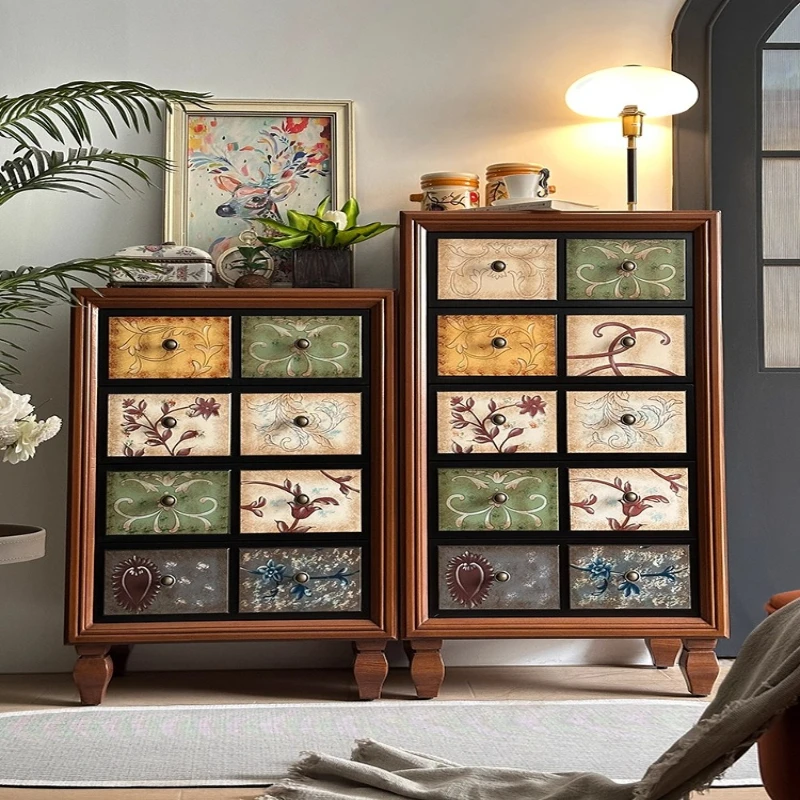 

Living room entrance decorative cabinet Bedroom small apartment locker