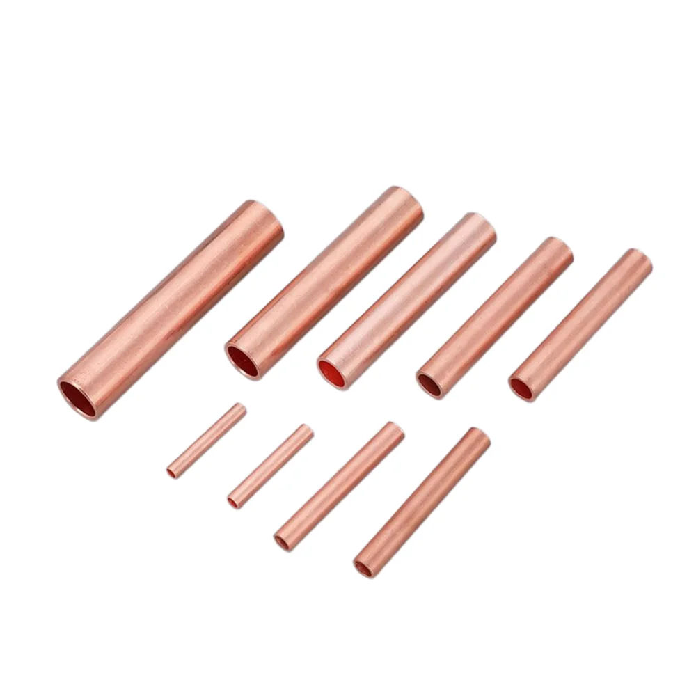 1 PCS GT – Copper Tubing Connector, Cable Connector, Small Copper Tubing, Center Joint, Quick-crimp Terminal Φ4/6/10/16/25/35/50