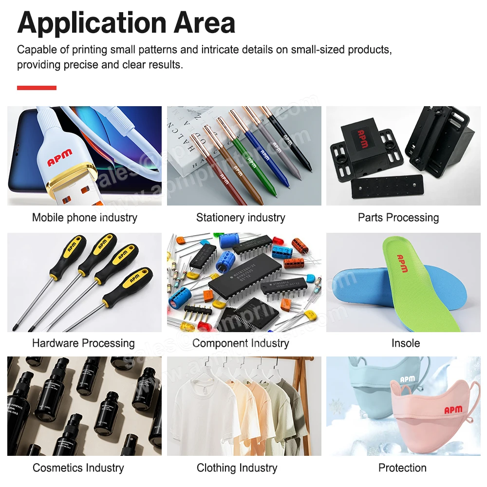 High Quality Cloth Glasses Toys Desktop Golf Ball Printing Machine Watch Dial Tampon Printer view 3