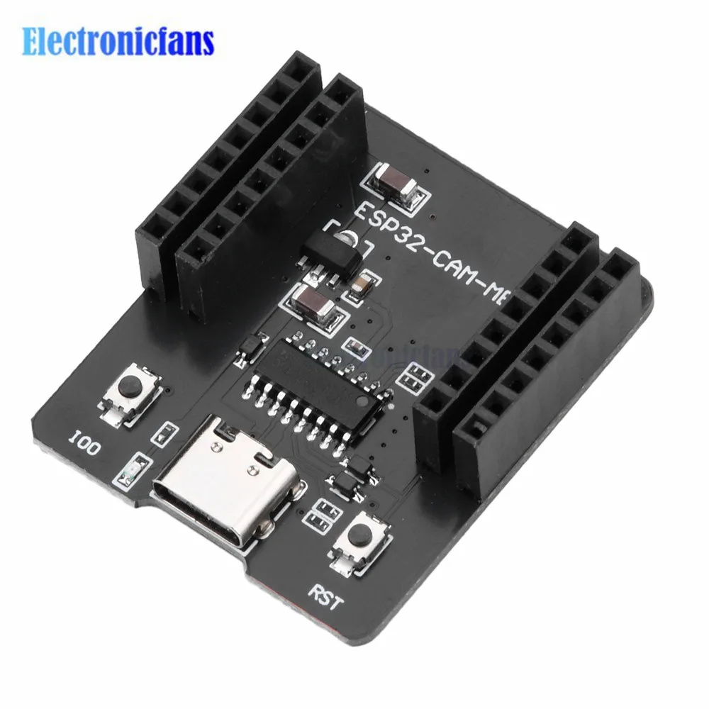 ESP32-CAM-MB Entwicklungsboard, Testplatine mit serieller Schnittstelle, CH340C, Typ-C-Schnittstelle, Erweiterungsmodul zum Brennen von Firmware für Elektronik. – Detail 9