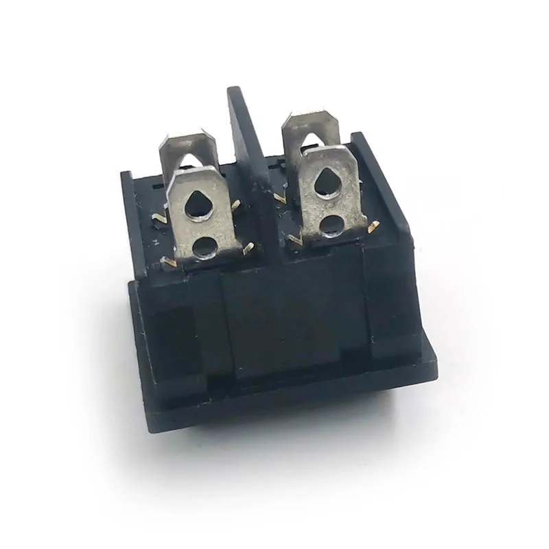 KCD5 Double Rocker Switch 4-pin ON/ OFF Black Parallel Boat Power Switch