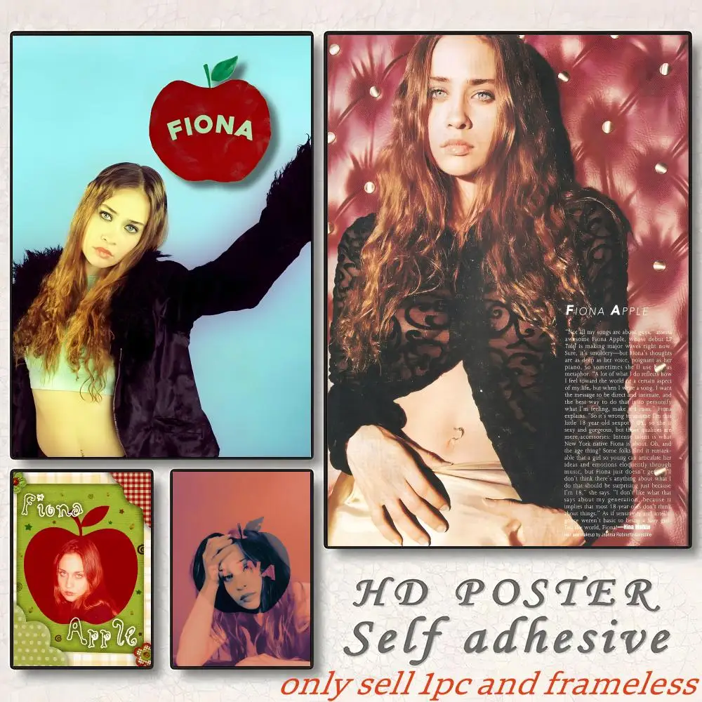 Fiona Apple Singer Poster Gift with prints Home bedroom living room decoration promotion and display