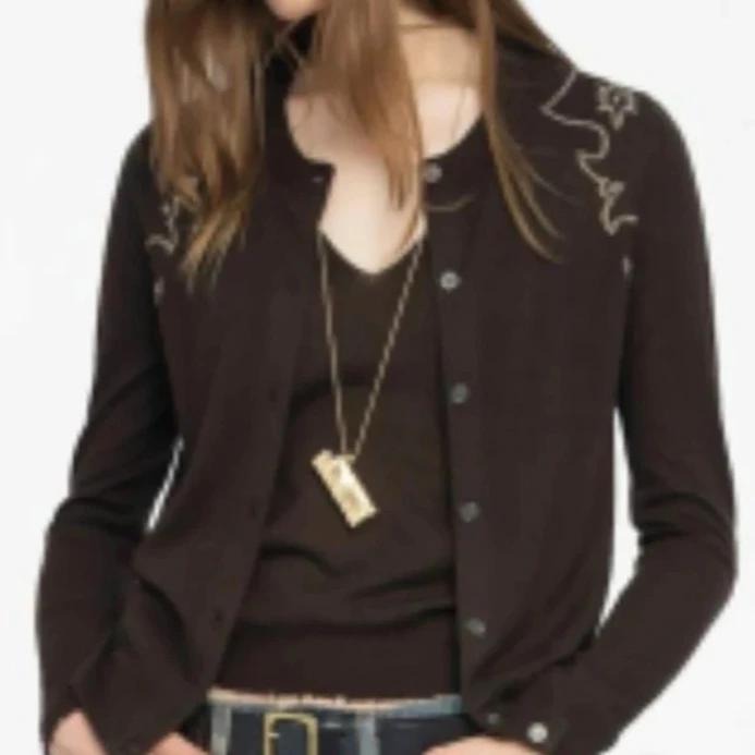 

【Gift Free】 Women Sweater Cardigan Solid Hot Diamond Jacquard Knit O-Neck Long Sleeve Button Cozy Casual Lady Top 2026