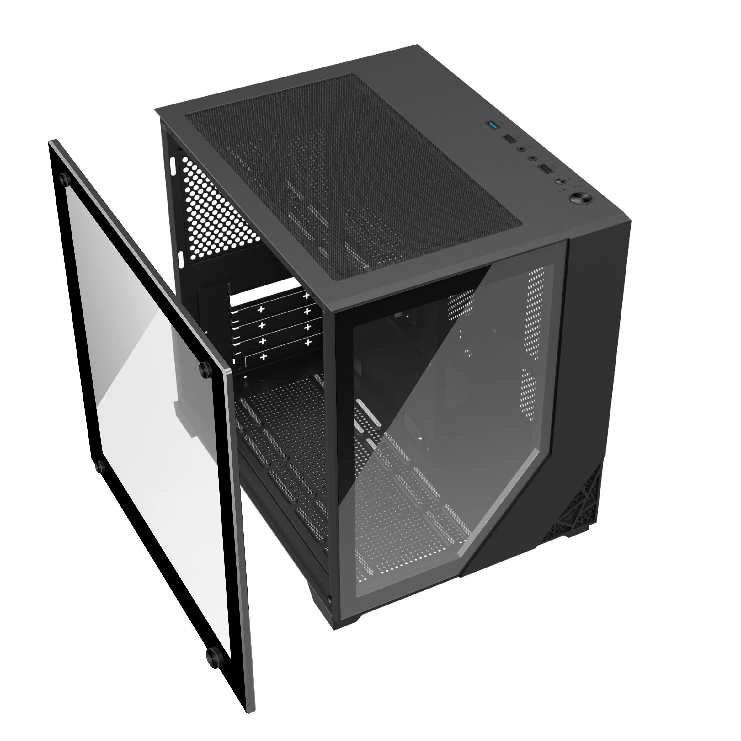 

Чехол для компьютера по хорошей цене LC-170 M-ATX Корпус для игрового ПК Корпус для настольного игрового ПК