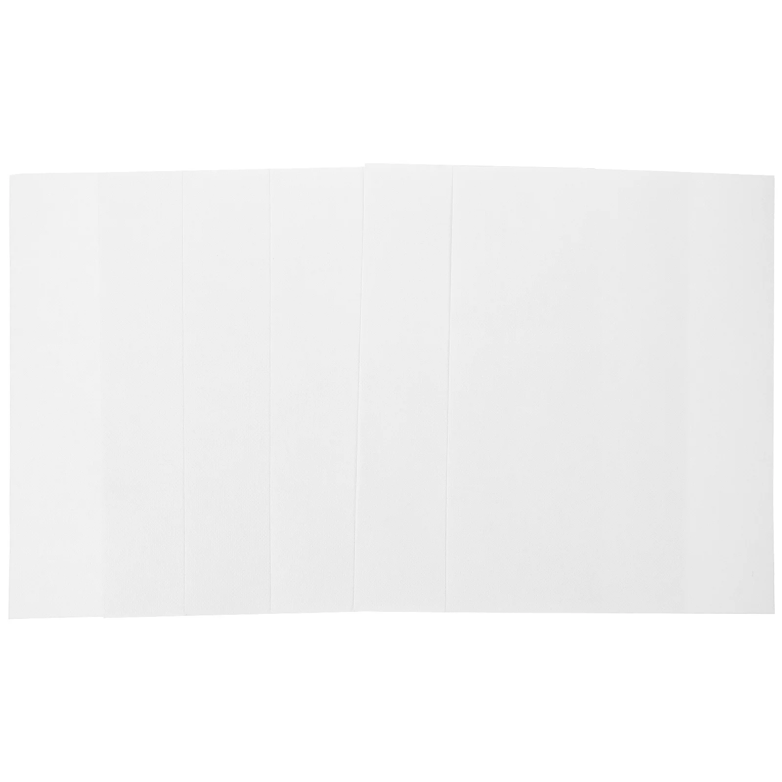 

6Pcs Embroidery Water Soluble Stabilizer Non-Woven Fabric Sheet Tearable Backing for DIY Sewing Supplies Shirt Hats Bags