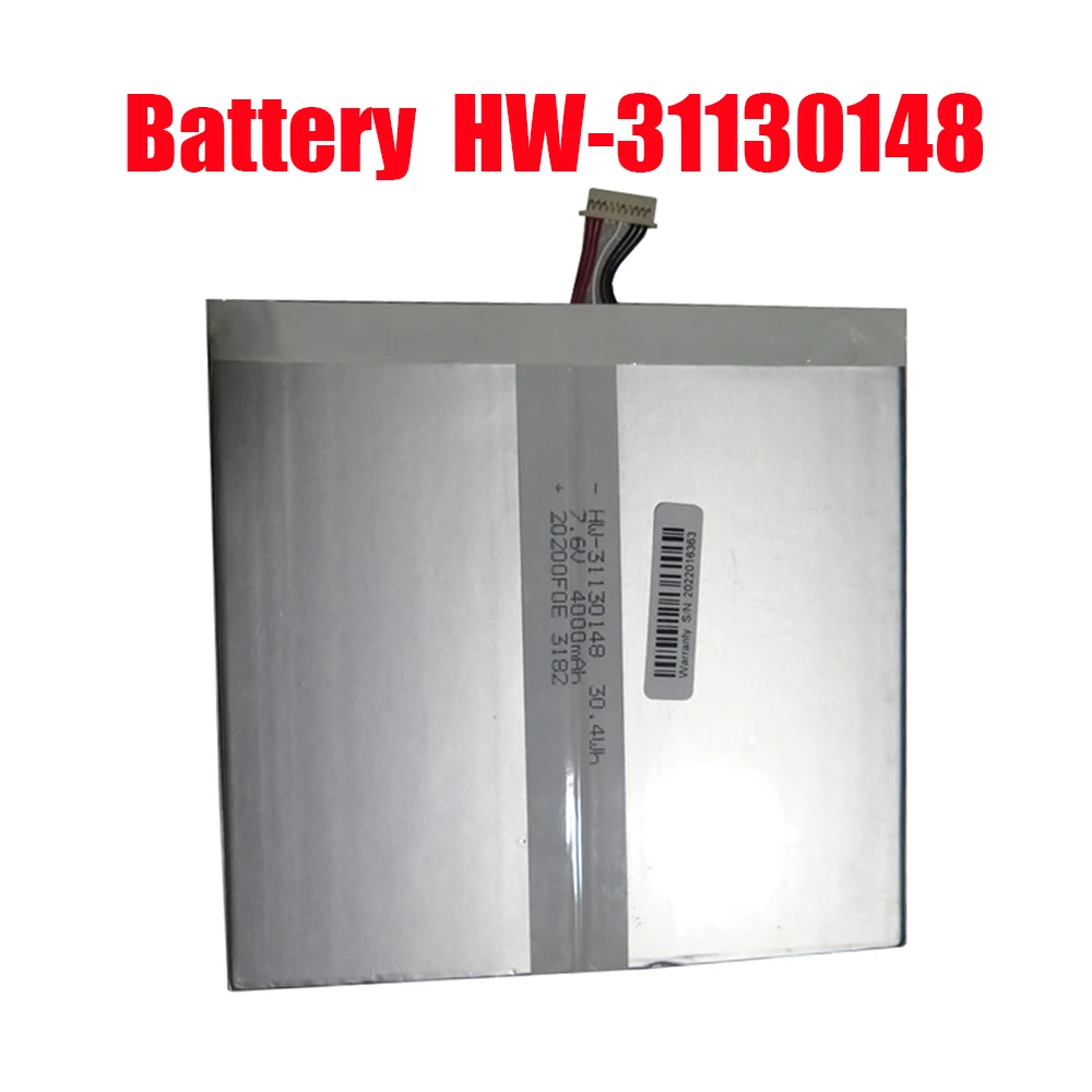 

Replacement Tablet PC Battery HW-31130148 Compatible LHW-31130148 GFL 3061D0 TY36134103P 7.6V 4000mAh 30.4WH 10PIN 7Lines New