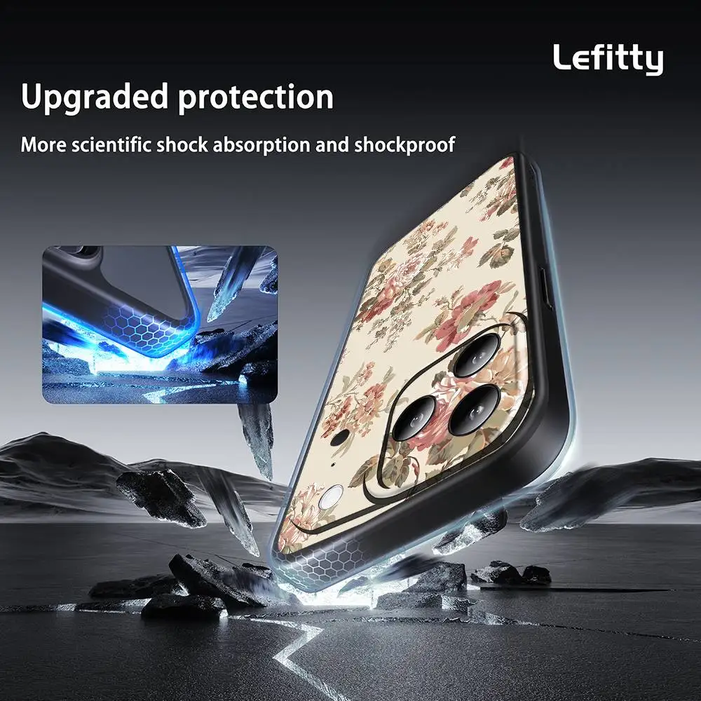 Vintage-style Roses phone case for iPhone 17 16 15 14 13 Pro Max Plus Mini Frosted Soft Case Funda Shockproof Cases