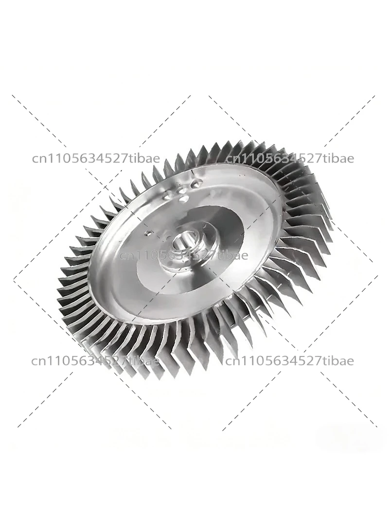 ADC12 Die-Cast Aluminum B6 Fan Impeller High-Pressure Turbine Blades Durable Precision-Made for Optimal Performance