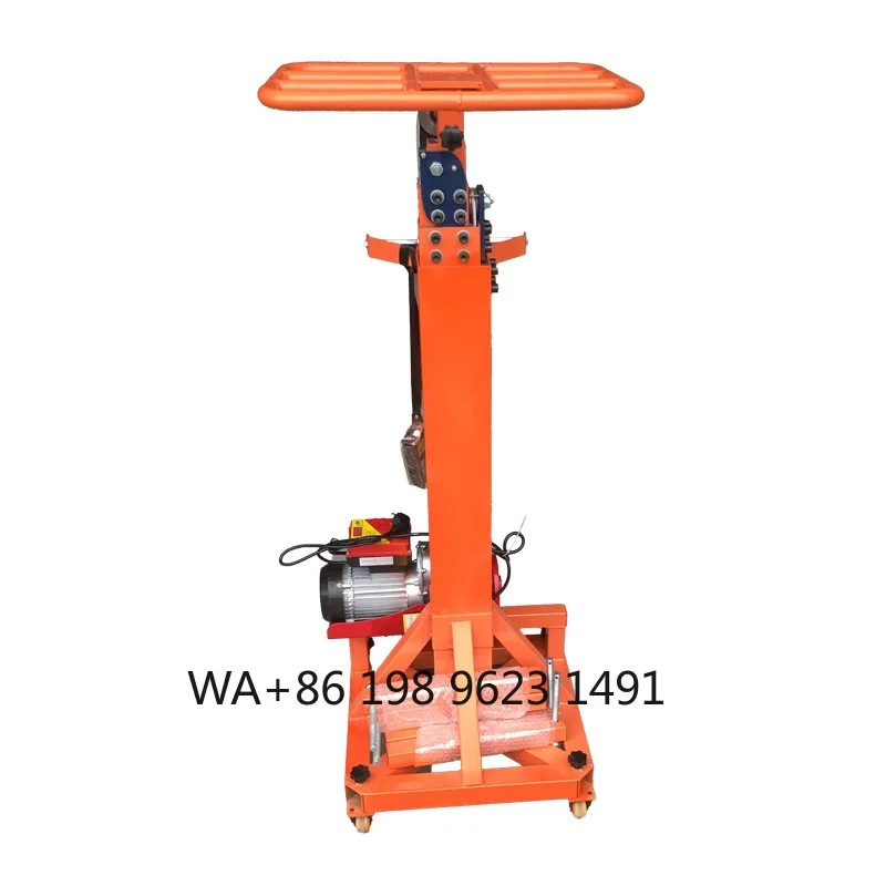 

300kg Vertical Rolling Door Lifter Movable Base Industrial Workshop Construction Lifting Equipment