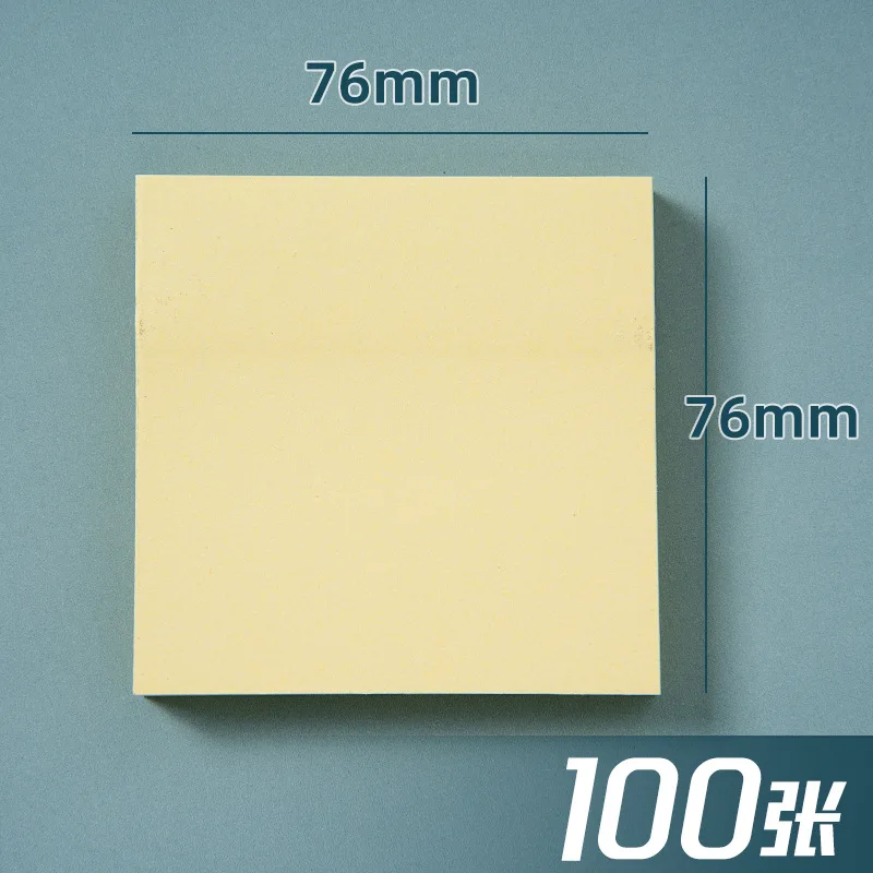 Bunte Post-it-Notizen, niedliche kreative Haftnotizen, Haftnotizen für Büromaterial, die Haftnotizen für Studentennachrichten reißen können