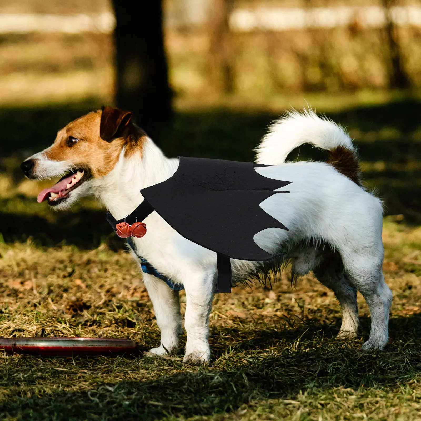 Bat Wings Pet Costume Adjustable Lightweight Halloween Cosplay Outfit for Cats and Dogs Holiday Apparel