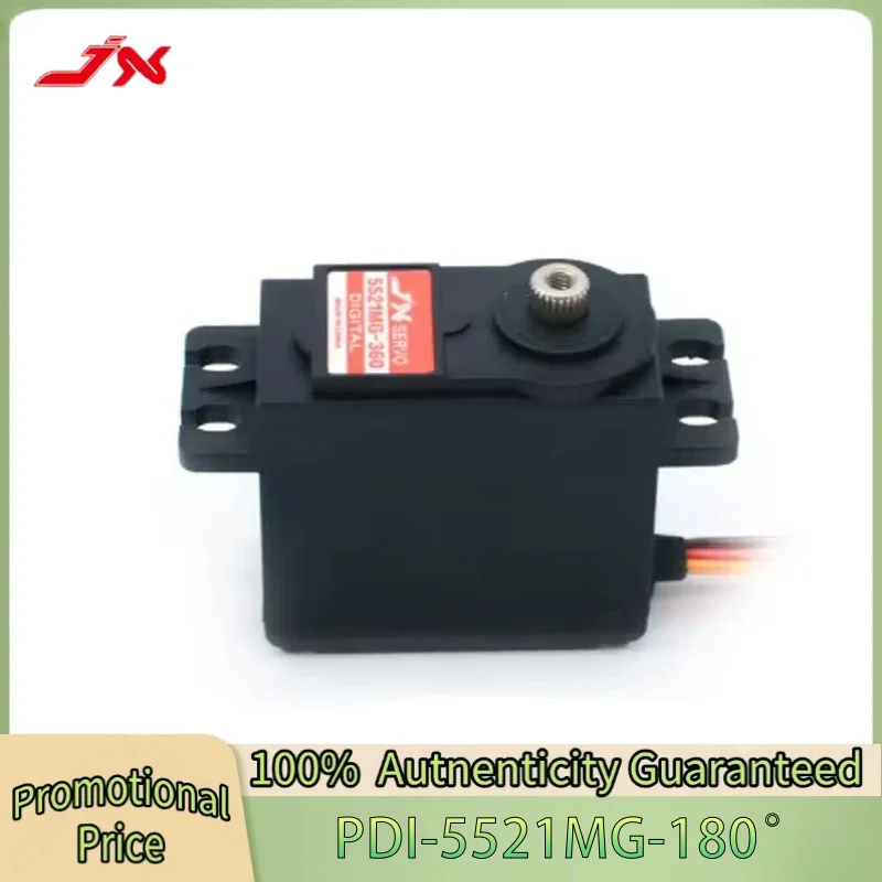 JX Servo PDI-5521MG  4.8-6V 20KG High Precision Metal Gear Digital Standard Servo 180 Degree for RC Car Helicopter Boat Airplane