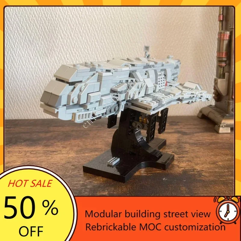 691 шт. Gozanti-Class Cruiser Midi-Scale Space War Military MOC SpaceShip Боевая модель Пазлы на заказ DIY Образовательная модель ToyGift