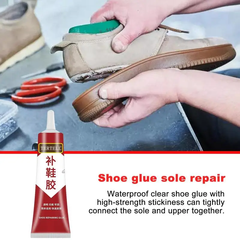 Adhesive Glue For Shoes 20ml Quick Drying Repair Waterproof Shoemaker Universal Sneakers Boot Fixing agent  Boot Repairing Kit