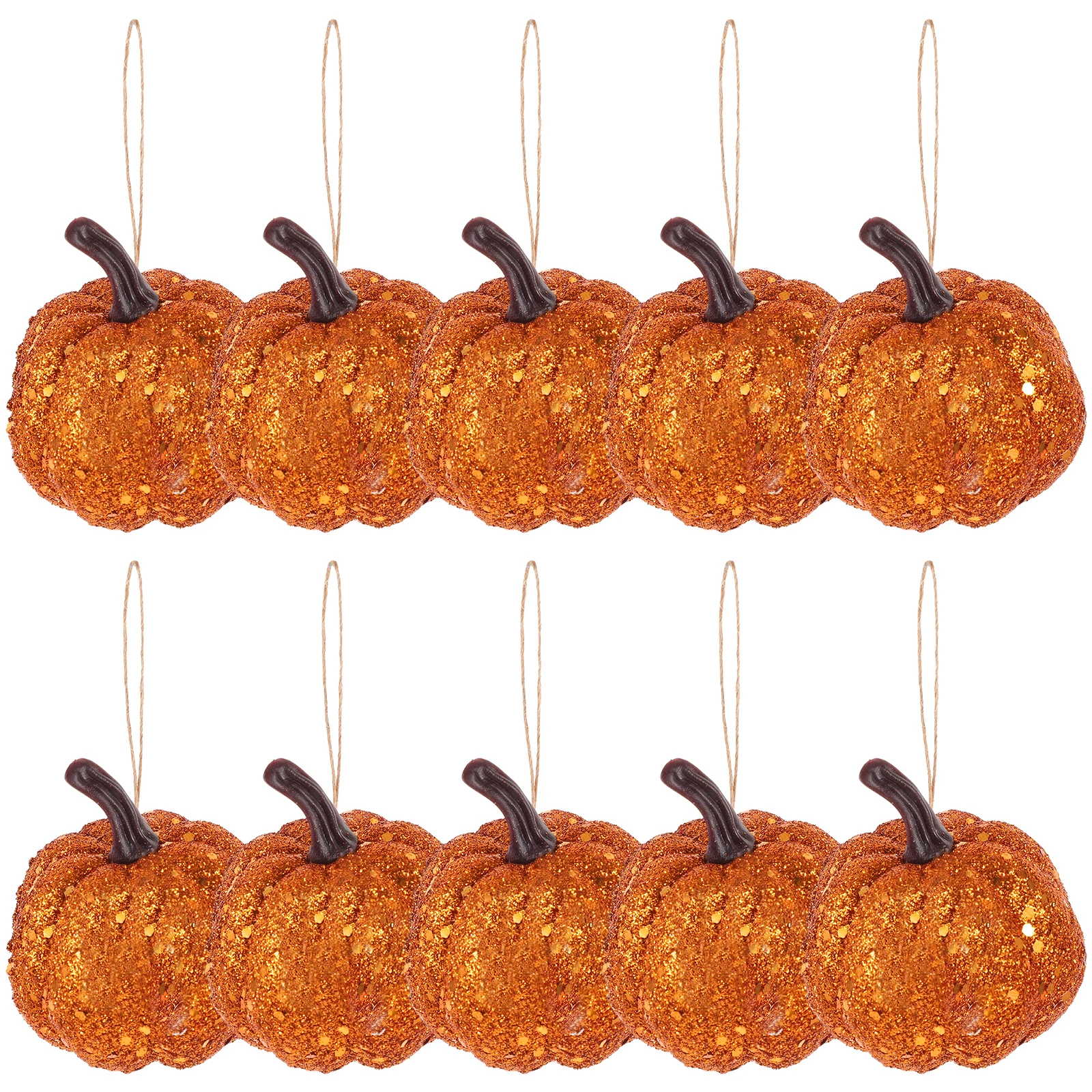 

10 Pcs Foam Pumpkin Decorations Safe Halloween nament Miniature Artificial Simulated Decorative Thanksgiving Fall