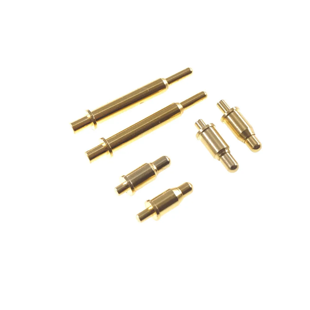 2 5 20 Pcs Outer Diameter 3.5 MM Spring-Loaded Pogo Pin Connector Hight Current 2A 3A 5A Gold Plated