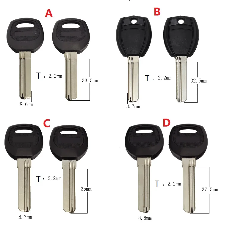 10pcs/lot House Key embryo wholesale security burglarproof Door locks slot blank key anti-theft Door Lock