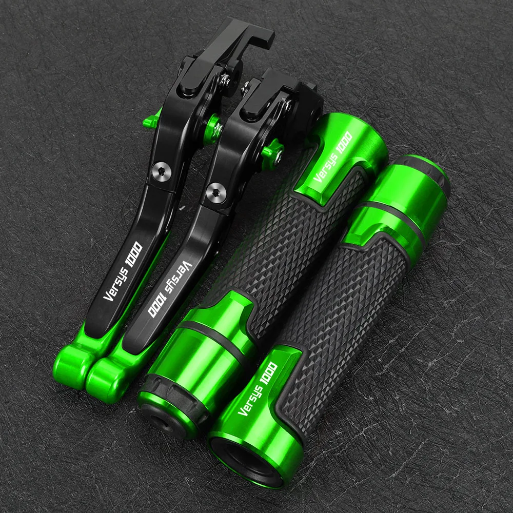 

FOR KAWASAKI VERSYS 1000 VERSYS1000 2015-2023 Motorcycle Folding Extendable CNC Adjustable Clutch Brake Levers Handbar Grips