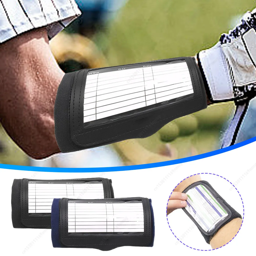 

Football Play Wristbands Softball Wristbands Wrist Quarterback Playbook Wristband for Football Baseball Softball for Signs