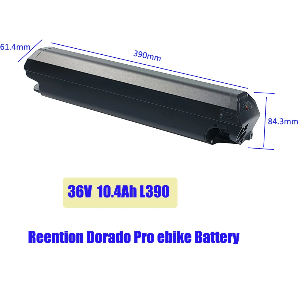 Reention Dorado Pro Plus Ebike Battery 36V 10.4Ah 13Ah 14ah 15Ah 17.5Ah for Troxus Electro Wheels Zundapp z801 E-bike Battery