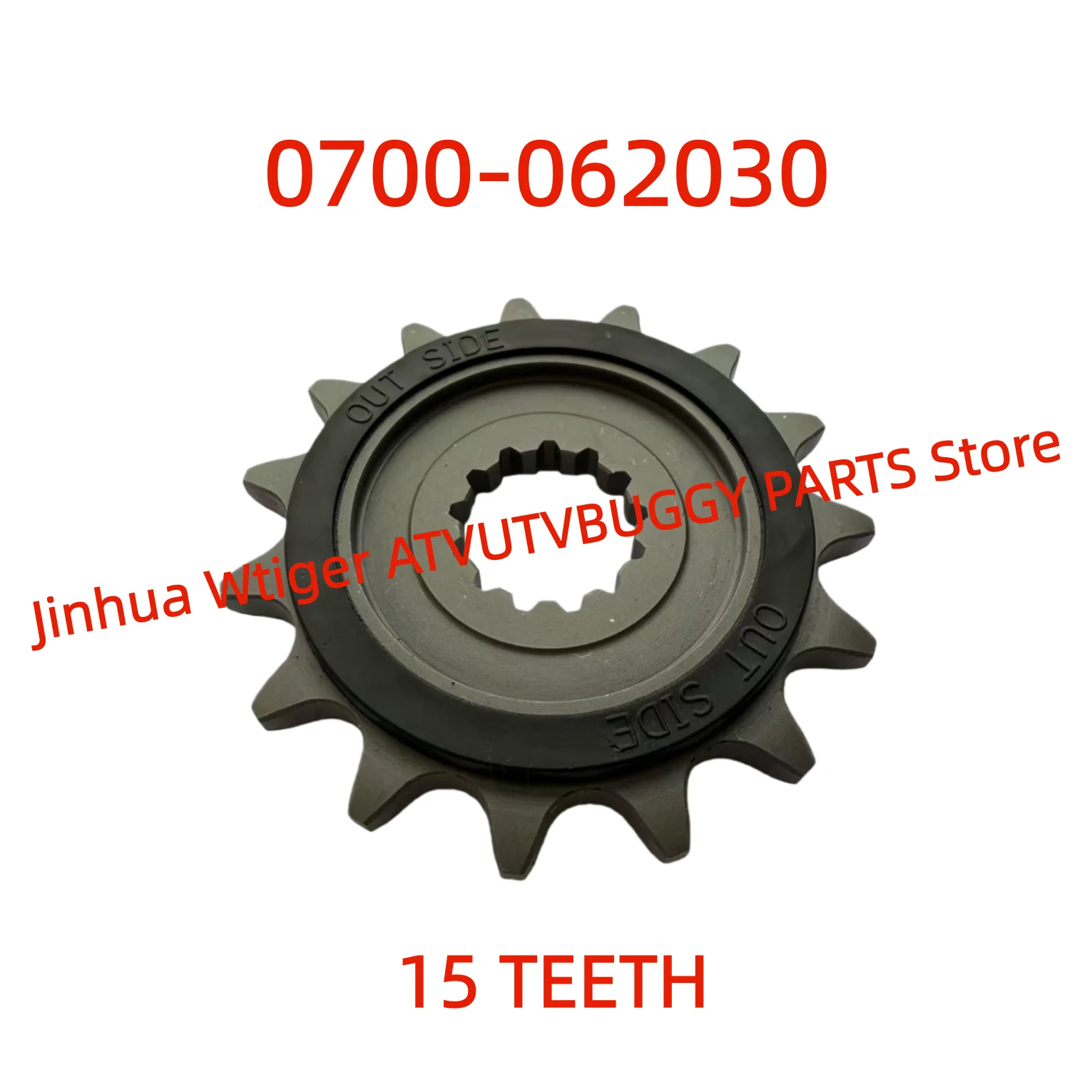 1PC/2PCS ORIGINAL 15T OUTPUT Sprocket Chain Wheel Pinion 0700-062030 For CFMoto Motorcycls 450SR 450MT 450NK 650MT 650NK