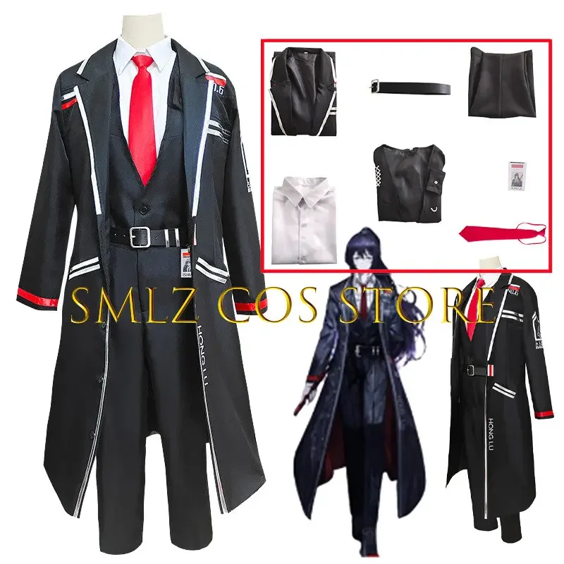 Faust Cosplay Anime Limbus Company  Hong Lu Cospaly Men Woman Outfits Halloween Party Uniform Suit