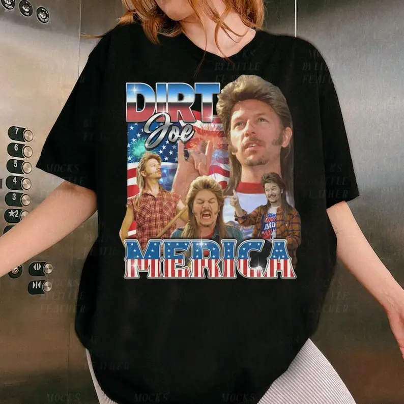 Retro 4th of July Merica Tour Shirt, Joe Dirt T-shirt, Independence Day Shirt, 1776 Shirt, Gift for Her
