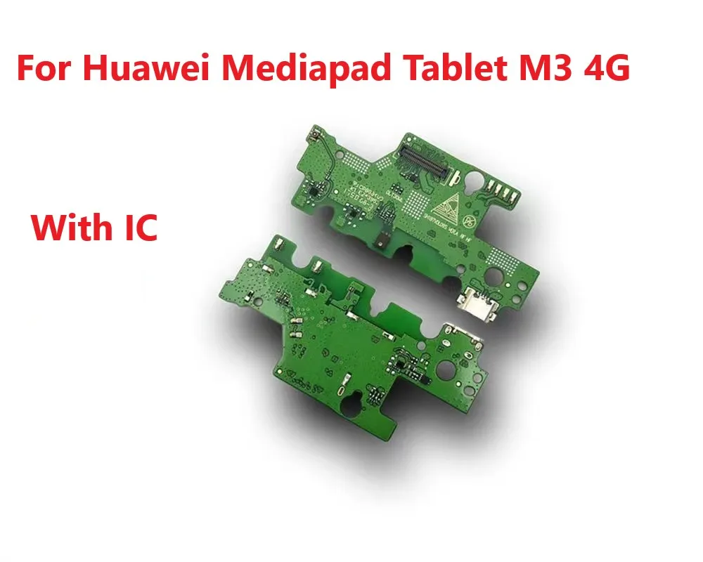 USB Charge Board For Huawei Mediapad Tablet M3 BTV-DL09 BTV-W09 Dock Connector Flex Cable Replacement Spare Parts Charging Port