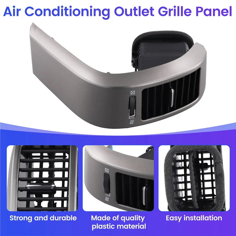 

Universall Car Front Dashboard Vent Panel Air Conditioner Outlet Grille For Toyota Prius 2004-2009
