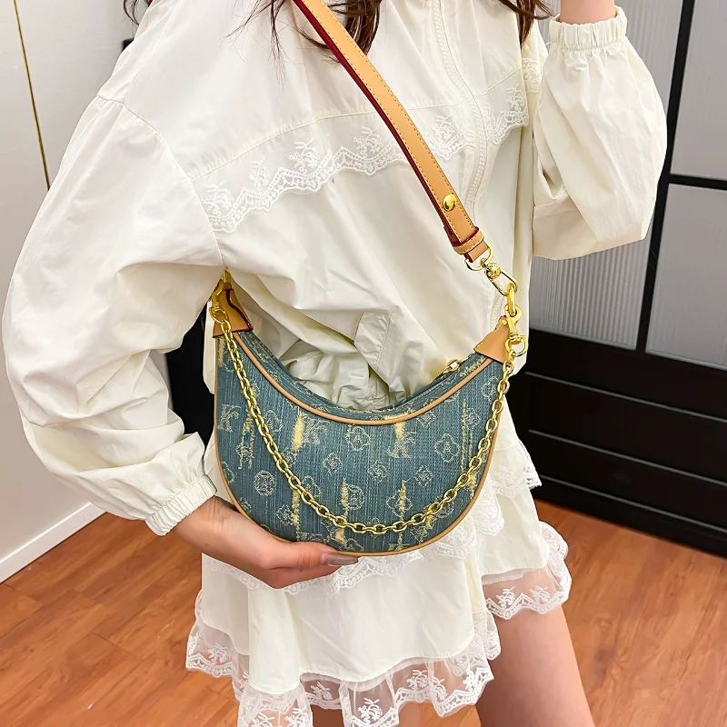 

Модная винтажная сумка через плечо для женщин, модная простая роскошная кожаная сумка с буквенным логотипом