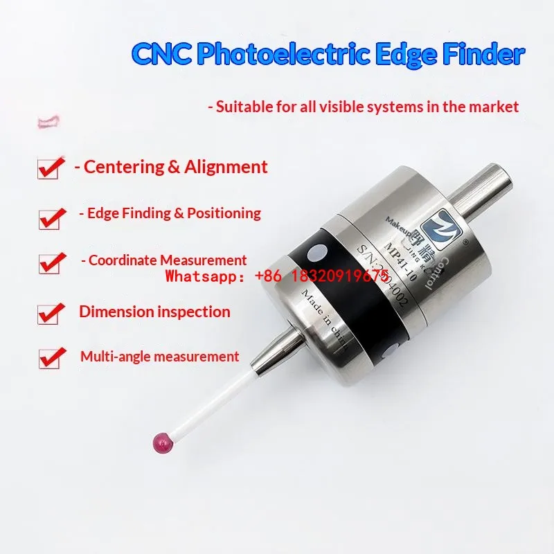 Cyclmotion MP41-10 Wireless Photoelectric 3D Edge Finder CNC Probe Machining Center 0.001mm Repeatability