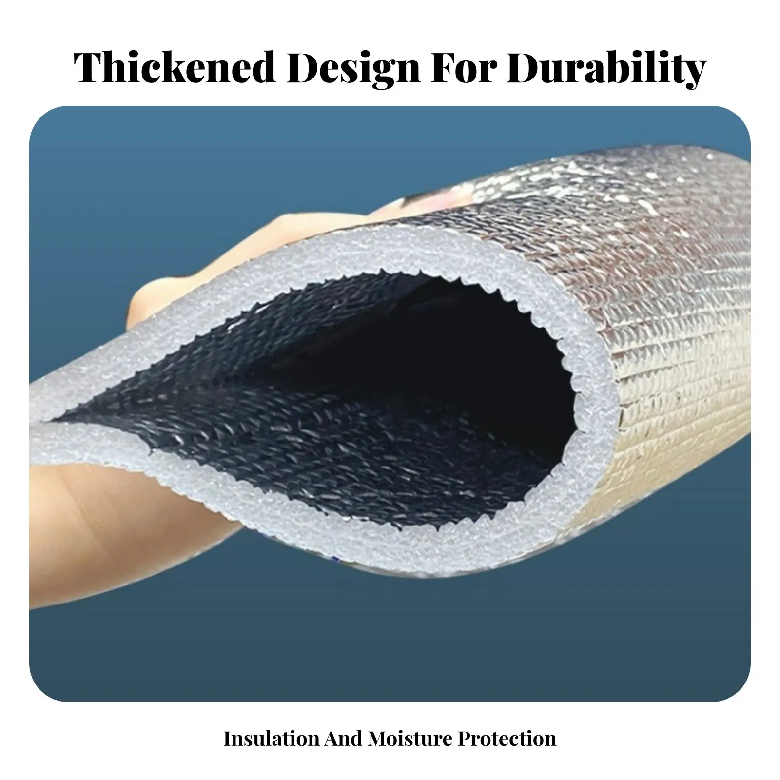 

Outdoor Mat, Thickened Water-Resistant Sleeping Pad, Portable Moisture-Resistant Ground Mat for Camping, Tent, Dorm, Home