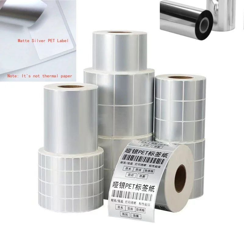 Самоклеящаяся 50-микронная ПЭТ-пленка, самоклеящаяся бумажная этикетка, серебряная ПЭТ-упаковка, самоклеящаяся электронная компонентная ПВХ, самоклеящаяся