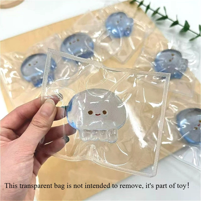 Medusa de peluche de dibujos animados, un gran complemento informal para la oficina, adecuado para todos los festivales y un artículo ideal para aliviar el estrés.