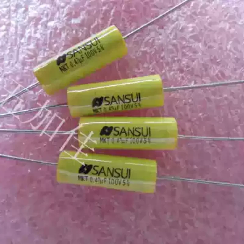 10-100pcs MKT 100V0.47UF frequency division infinite capacitor