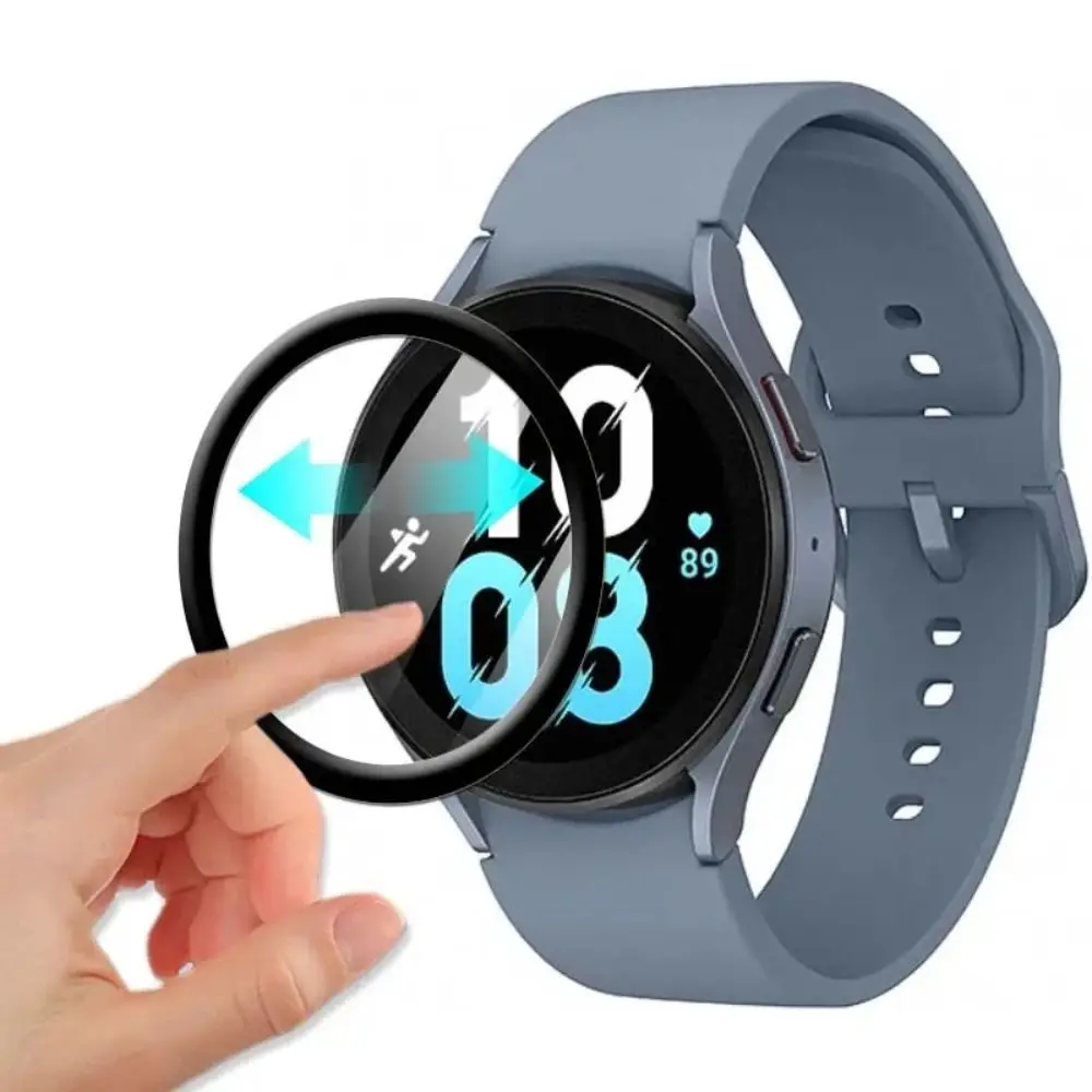 2Pcs 3D Curved Edge Protective Films 40/44/47MM Anti-scratch Screen Protector Smart Watch for Samsung Galaxy Watch 7/7 Ultra